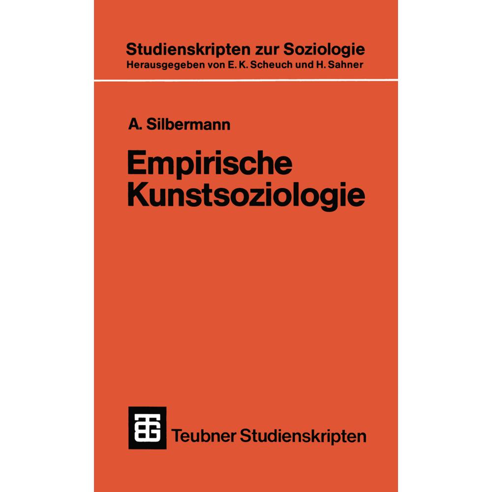 Empirische Kunstsoziologie, Fachbücher