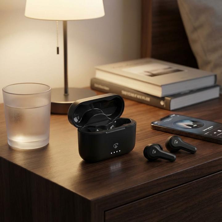 Produktbild Nedis Wireless Earphones - Black (ANC, 36 h, Kabellos)