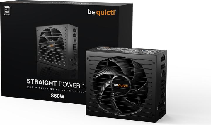 Actual product image be quiet! Power supply Straight Power 12 850W 80+ Platinum Mod. (850 W)