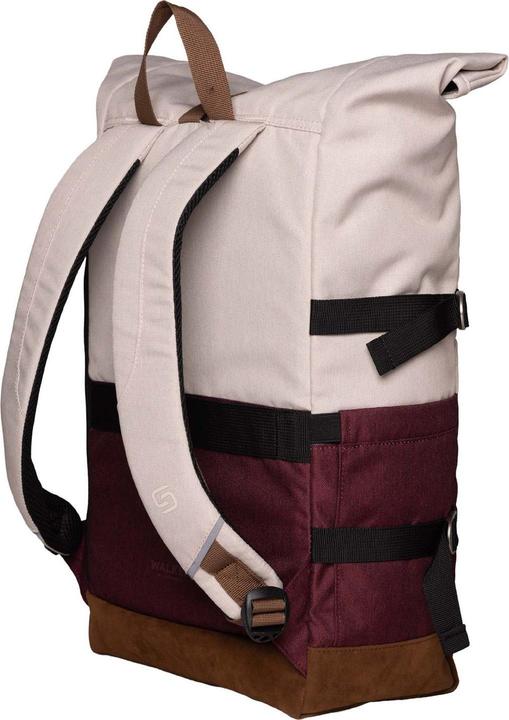 Produktbild Walker Schulrucksack Roll up two popcorn/maroon (23 l)