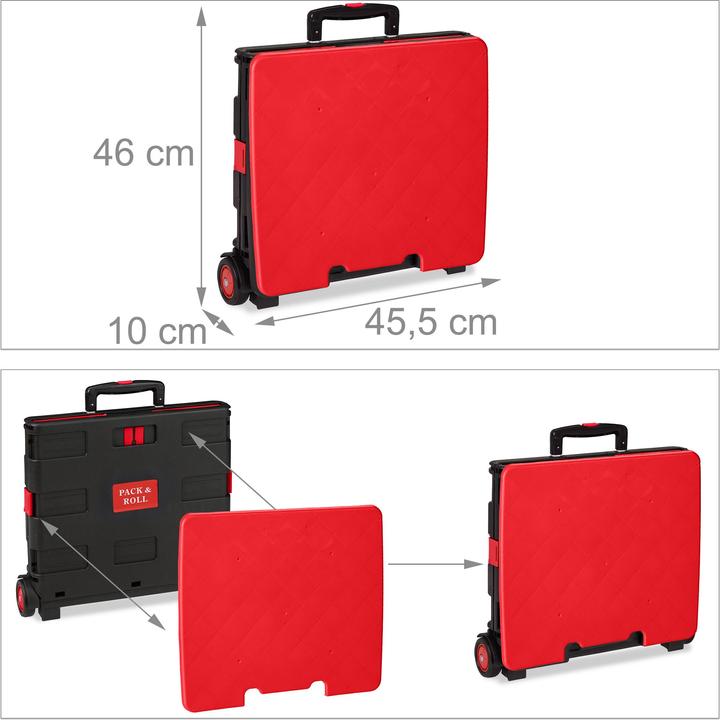 Produktbild Relaxdays Einkaufstrolley