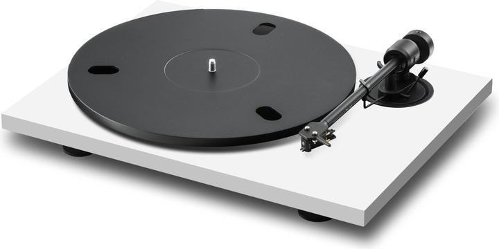 Produktbild Pro-Ject E1.2 + Pick It MM E - Weiss / Plattenspieler / Gurt / Cinch-Kabel 1,23 m (Manuell)