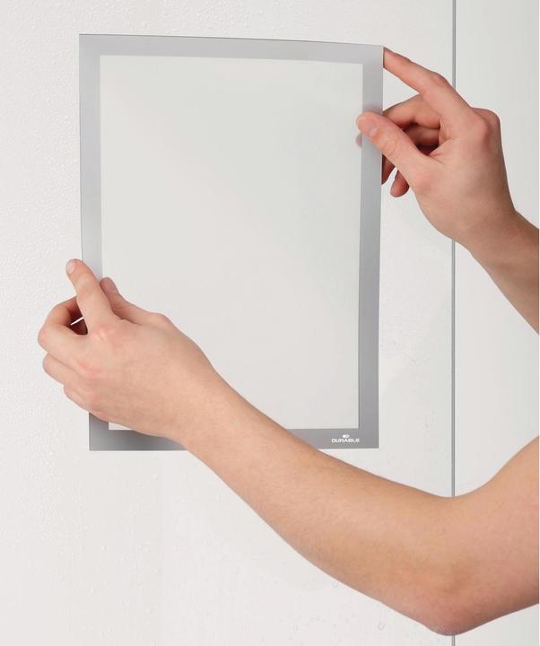Produktbild Durable Ramka Samoprzy. Sreb A4 4841 2szt Duraframe Sun (A4)