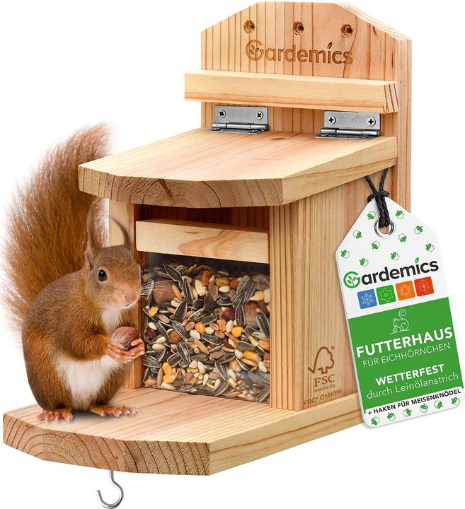 Image du produit Gardemics Mangeoire Eichhoernchen résistant aux intempéries