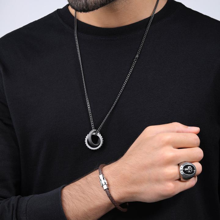 Immagine prodotto Police Collana di link (Acciaio inossidabile, 50 - 70 cm)