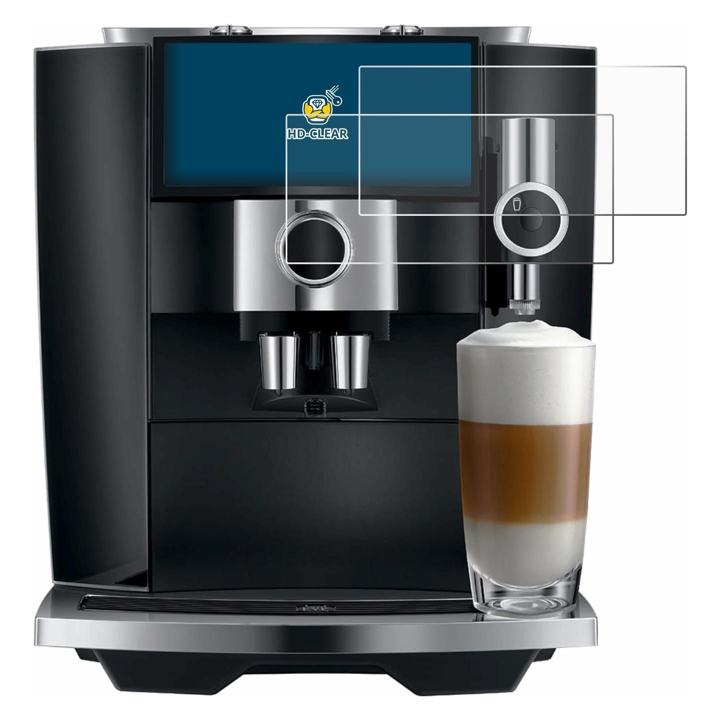 Savvies - 6 Pellicole Protettive Trasparenti Per Macchina Caffè Jura S8 - Antigraffio