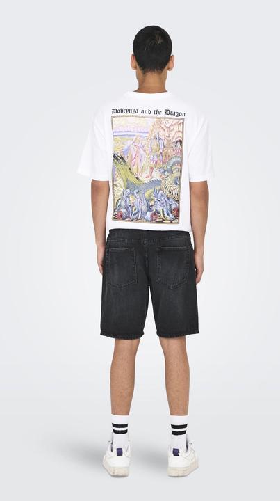 Produktbild Only & Sons Onsedge Black 2047 Tai Dnm Shorts Noos (L)