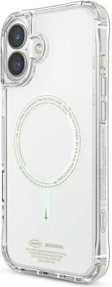 Produktbild Skinarma case Saido iPhone 16 6.1" Magnetic Charging green (niteglow) (Apple iPhone 16)