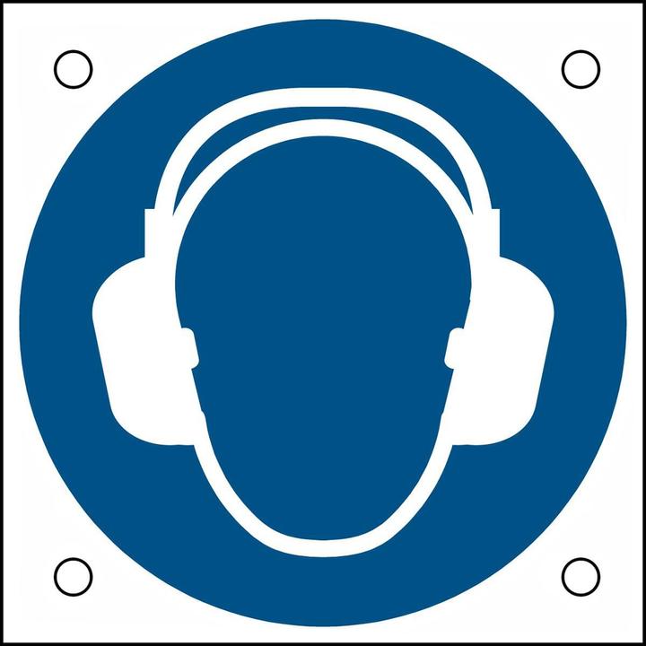 Image du produit Brady Étiquette de sécurité ISO - utiliser un protège-oreilles