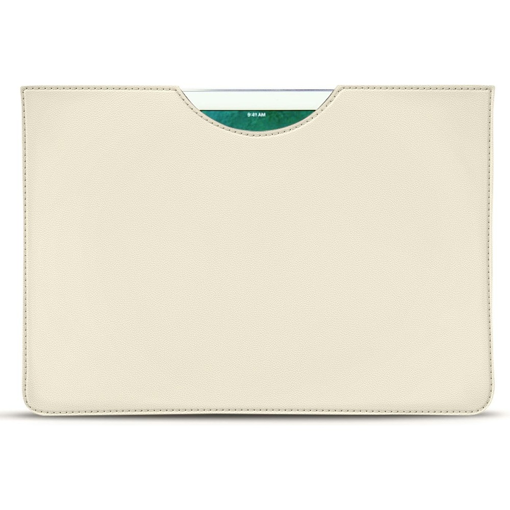 Noreve Lederschutzhülle (iPad 9.7), Tablet Hülle, Weiss