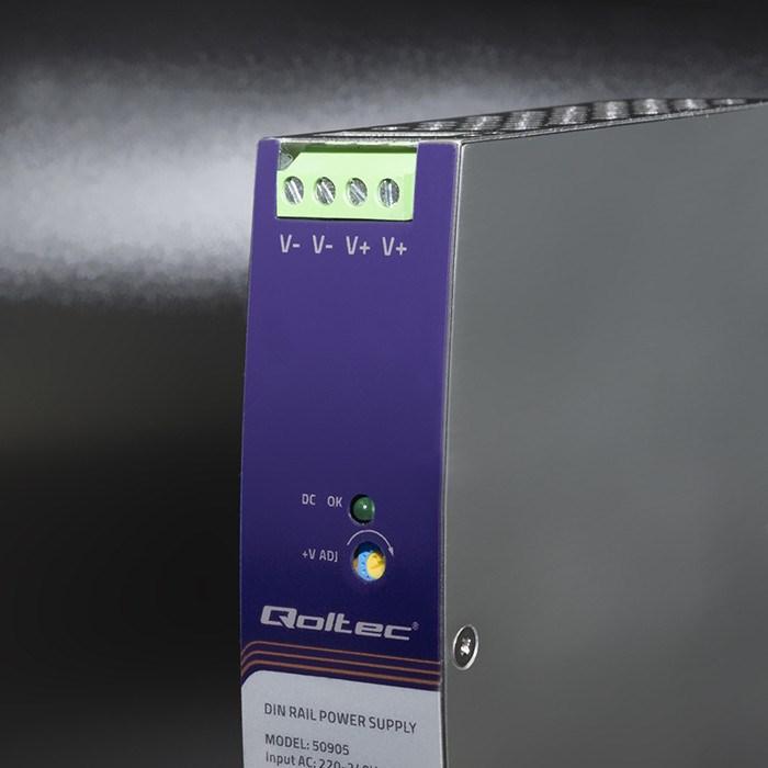 Produktbild Qoltec 50905 Industrial DIN rail power (75 W)