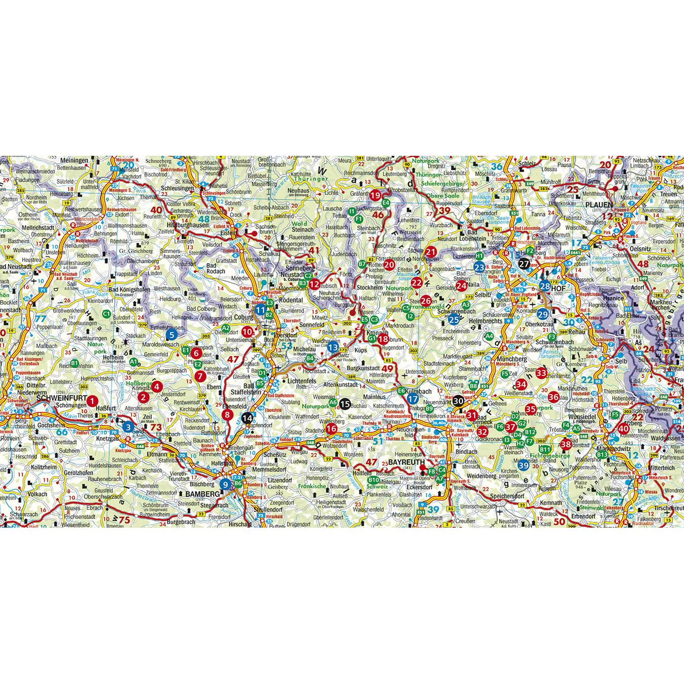 Thumbnail - Erlebnistouren mit Kindern Nördliches Franken, Ratgeber von Gudrun Steinmetz