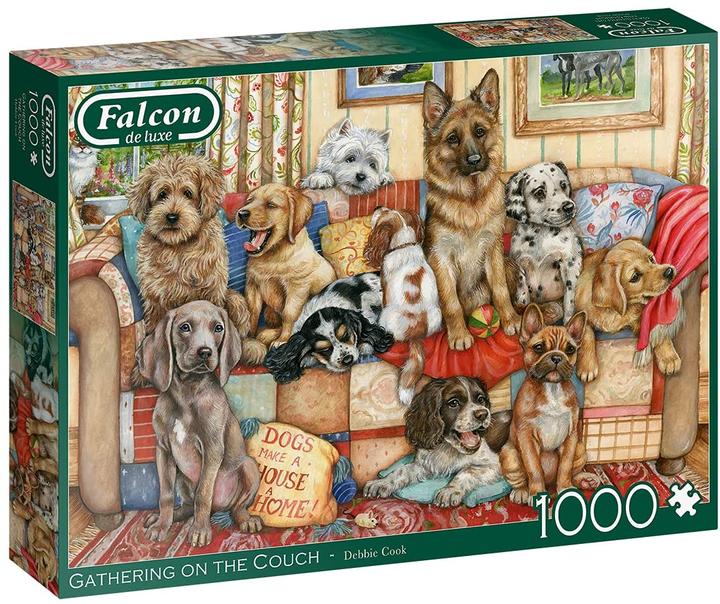 Produktbild Jumbo Falcon Gathering on the Couch (1000) (1000 Teile)