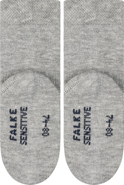 Actual product image Falke Sensitive (3-pack) baby socks, colour 3400 light grey, size 50-56 (Single pack, 50/56)