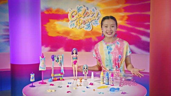Productafbeelding Barbie Color Reveal Neon Batik Fashion Kit