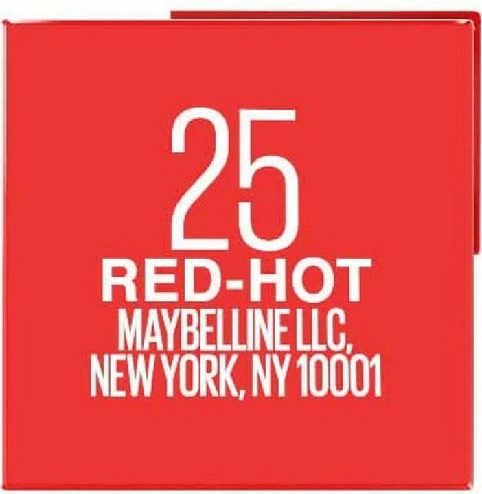 Immagine prodotto Maybelline New York Inchiostro vinilico MNY Superstay (25 Rosso-Caldo)