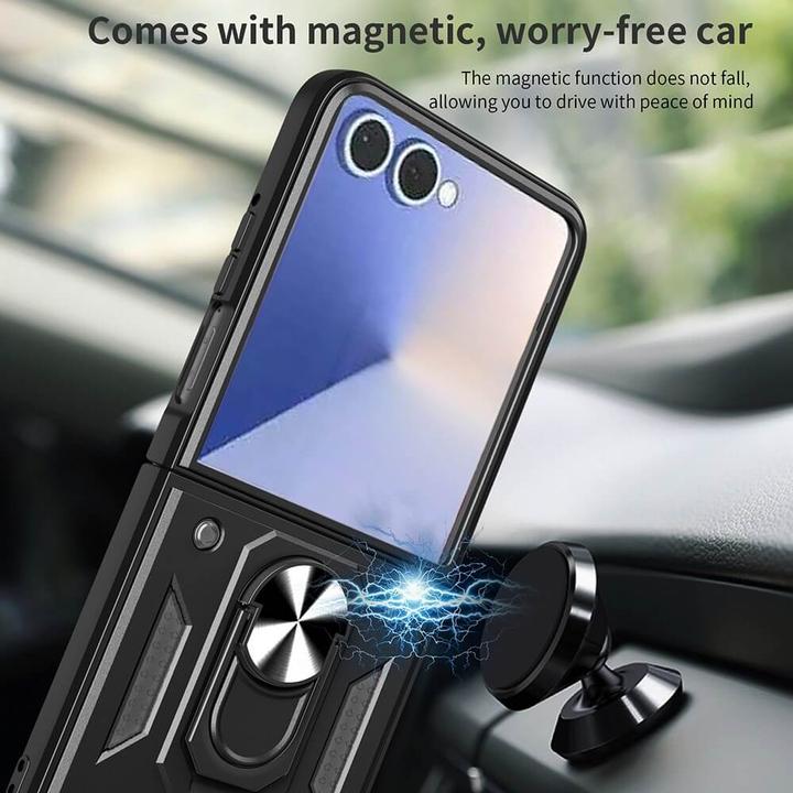 Produktbild Cover-Discount Galaxy Z Flip7 - Armor Case mit Kickstand (Samsung Galaxy Z Flip7)