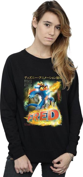 Produktbild Disney Big Hero 6 Fred Anime Poster Sweatshirt (S)