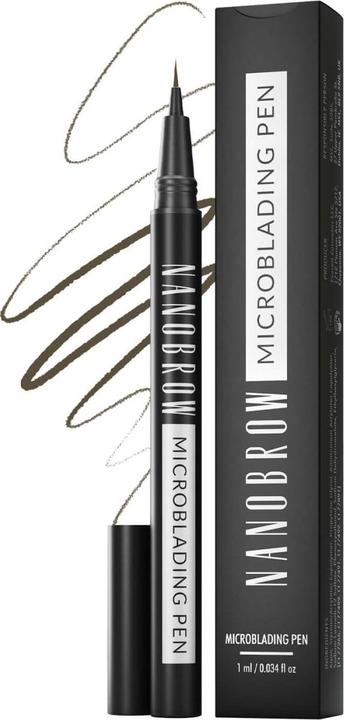 Actual product image Nanobrow - Microblading Pen Dark Brown (Dark Brown)