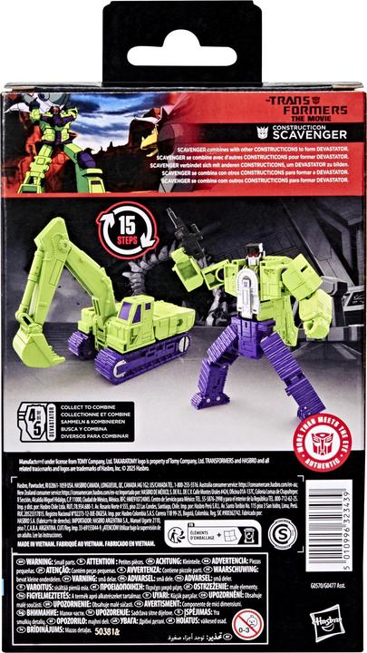 Image du produit Transformers Tra Gen Studio Series Dlx 86 Scavenger