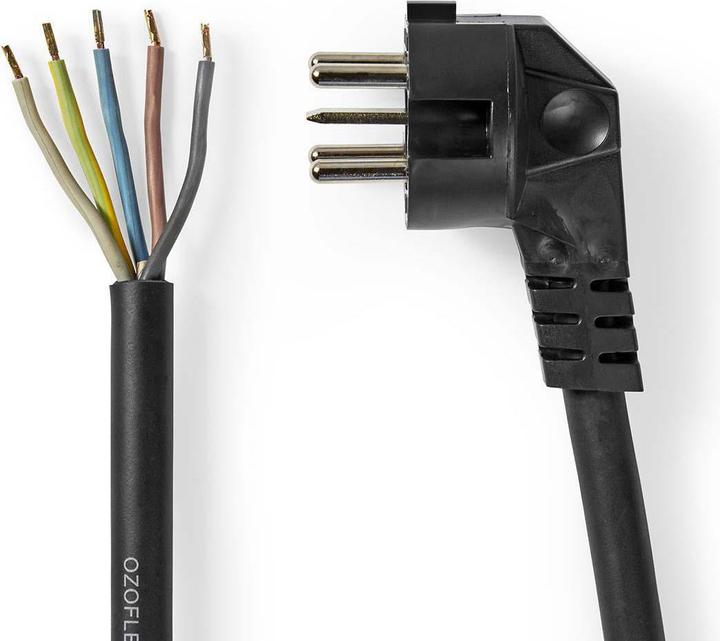 Image du produit Nedis Four Câble d'alimentation Perilex Open 1,50 m Noir (1.50 m)