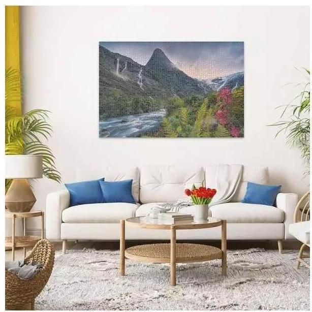 Productafbeelding Ravensburger Puzzel 12000811 - Adembenemende bergsfeer - 4000 stukjes puzzel voor volwassenen vanaf 14 (4000 onderdelen)