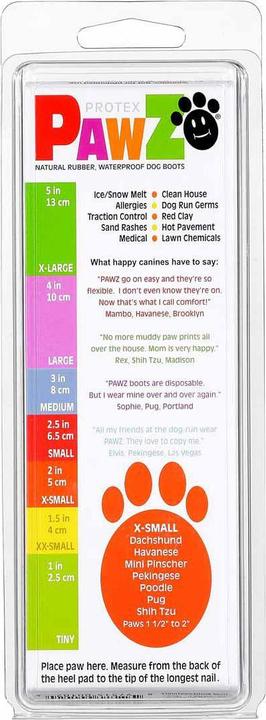 Produktbild Pawz Pfotenschutz (XS)