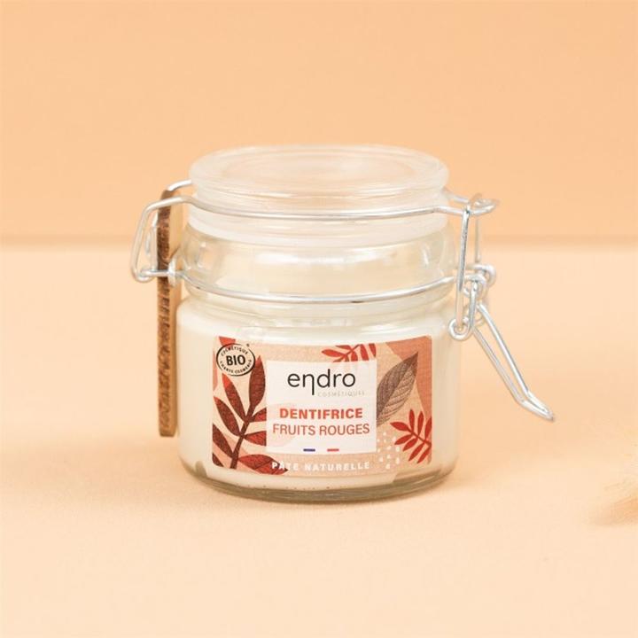 Image du produit Endro Pâte dentifrice naturelle aux baies rouges (100 ml)