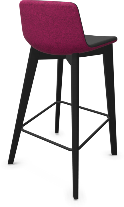 Black, Blackberry melange, Ash stained black
