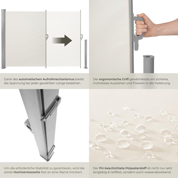 Image du produit tectake Store Latéral Rétractable (3 m)