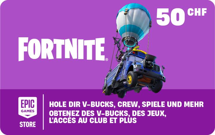 Epic Fortnite gift card