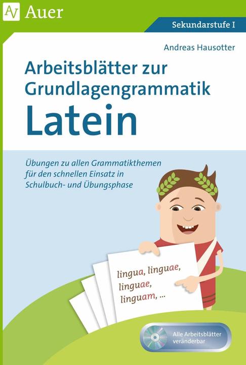 Produktbild Arbeitsblätter zur Grundlagengrammatik Latein (Deutsch, Andreas Hausotter, 2022)