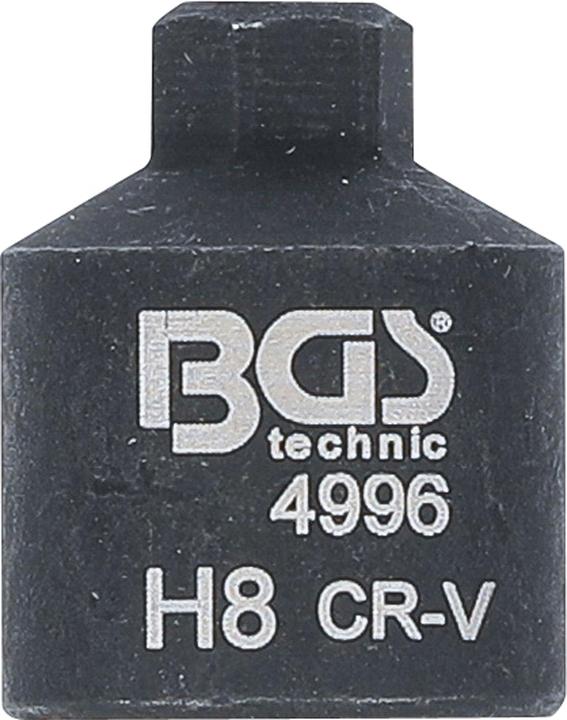 Actual product image BGS Brake Calliper Socket internal Hexagon extra short 8 mm (Rear brake, Brake Caliper)
