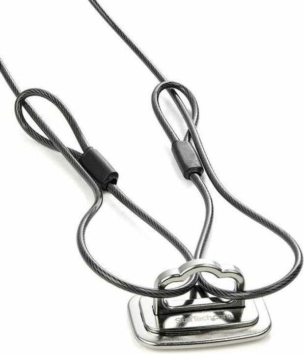 Image du produit StarTech LTANCHORL Ancrage de câble de sécurité pour ordinateur portable (acier, grand, ancrage pour table)