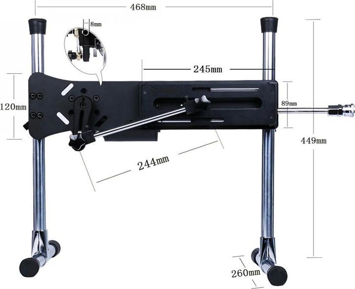 Actual product image HiSmith Premium 1 Fuck Machine 2.0