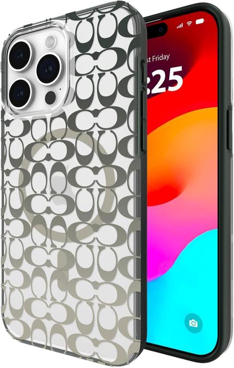 Produktbild Coach Signature C Ombre MagSafe – iPhone 15 Pro Max Hülle (Deep Forest) (Apple iPhone 15 Pro Max)