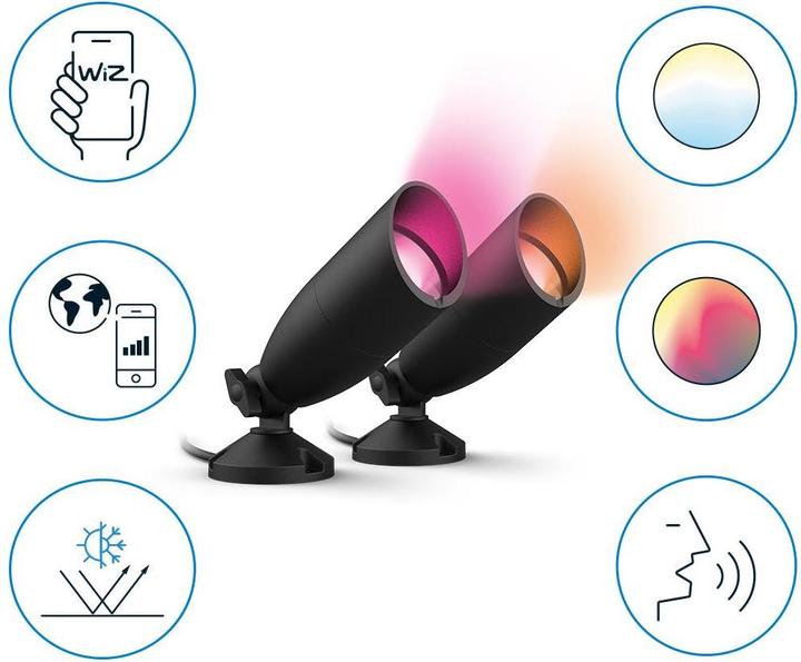 Produktbild WiZ Ground Spot Extension (270 lm, IP65)