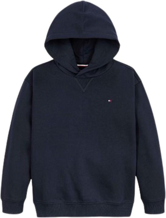 Tommy Hilfiger Kids Timeless Fleece Hoodie - Blauw - Boys - 16 jaar (176)