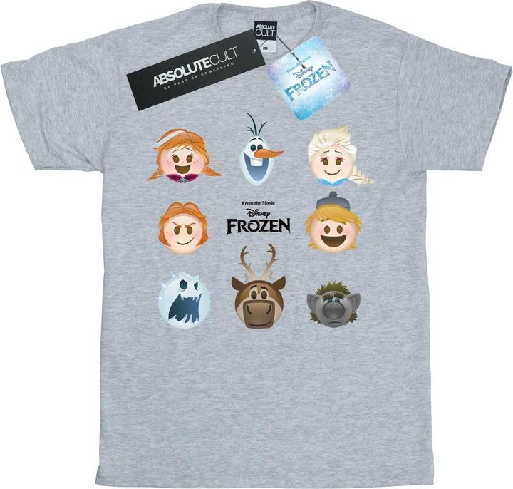 Immagine prodotto Disney Frozen Heads Maglietta Ragazze (128)