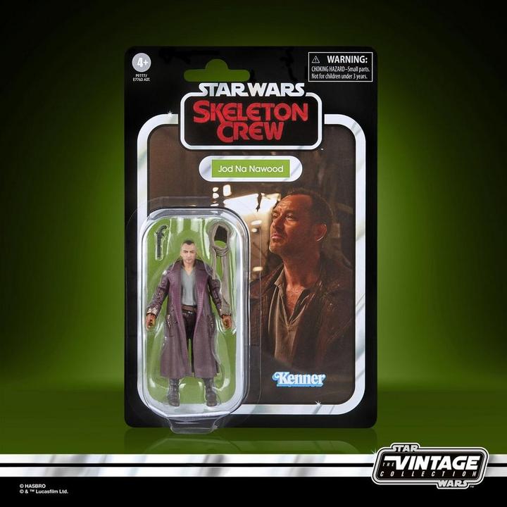 Actual product image Hasbro Star Wars The Vintage Collection Jod Na Nawood, Skeleton Crew 9.5-cm Action Figure