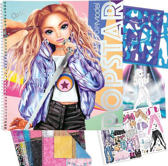Actual product image Depesche Colouring book TOPModel POPSTAR