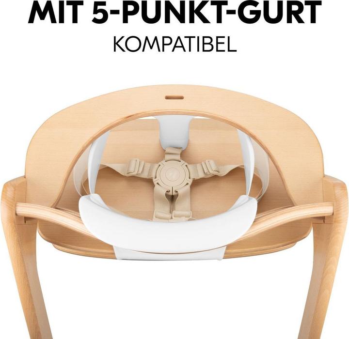 Produktbild Hauck Hochstühle Hochstuhl Beta Plus Natural - im Sparset (Hochstuhl, Treppenhochstuhl)