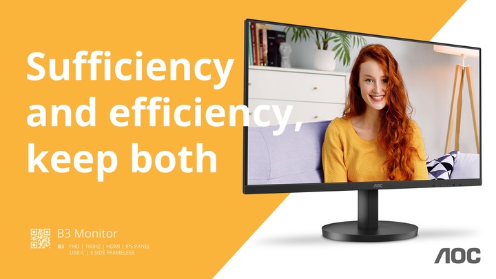 Produktbild AOC U27B3M (3840 x 2160 Pixel, 27")