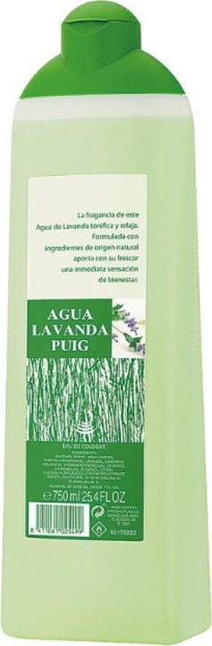 Actual product image Antonio Puig AGUA LAVANDA PUIG colonia 750 ml (Eau de cologne, 750 ml)