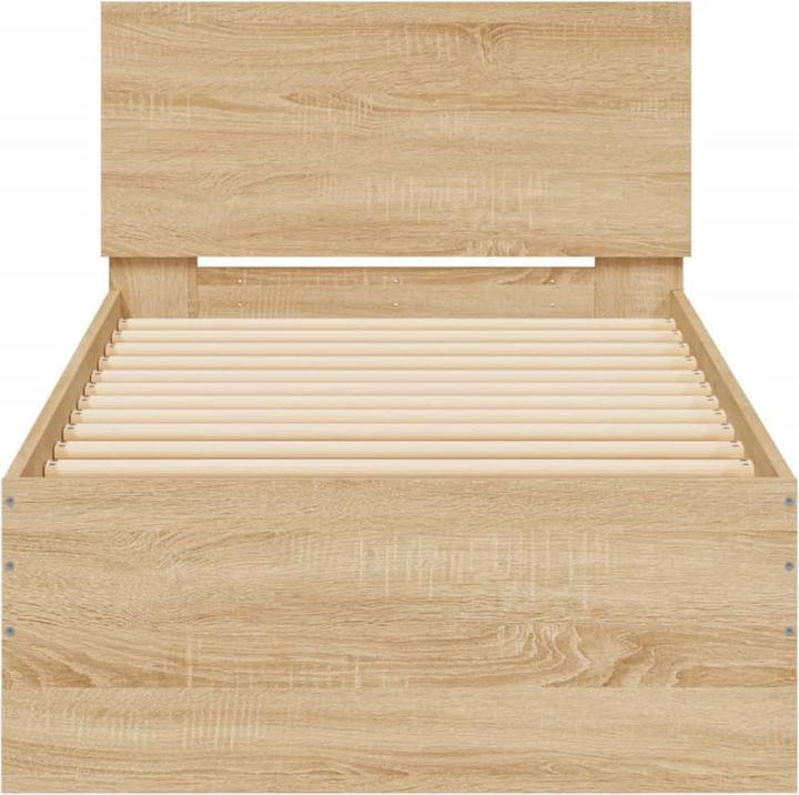 Produktbild VidaXL Bettgestell mit Kopfteil (160 x 200 cm)