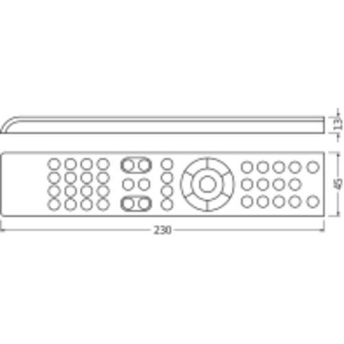 Thumbnail - Osram DALIECO Remote PC KIT - 1 Stück(e) (Gerätespezifische Fernbedienung), Fernbedienung, Schwarz