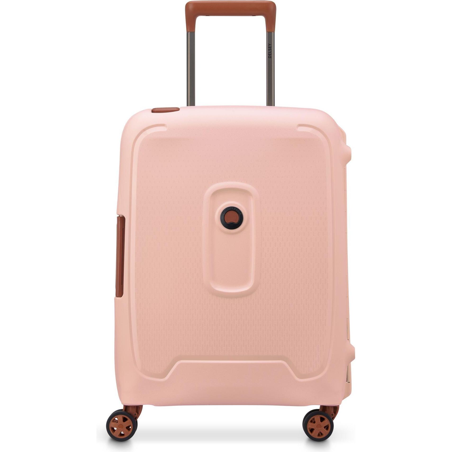Delsey Moncey 4-Rollen Kabinentrolley 55 cm, Koffer, Pink