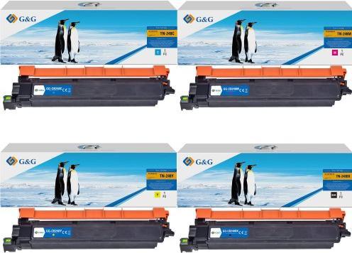 G&G Toner kompatibel mit Brother TN248XL CMYK (CMYK)
