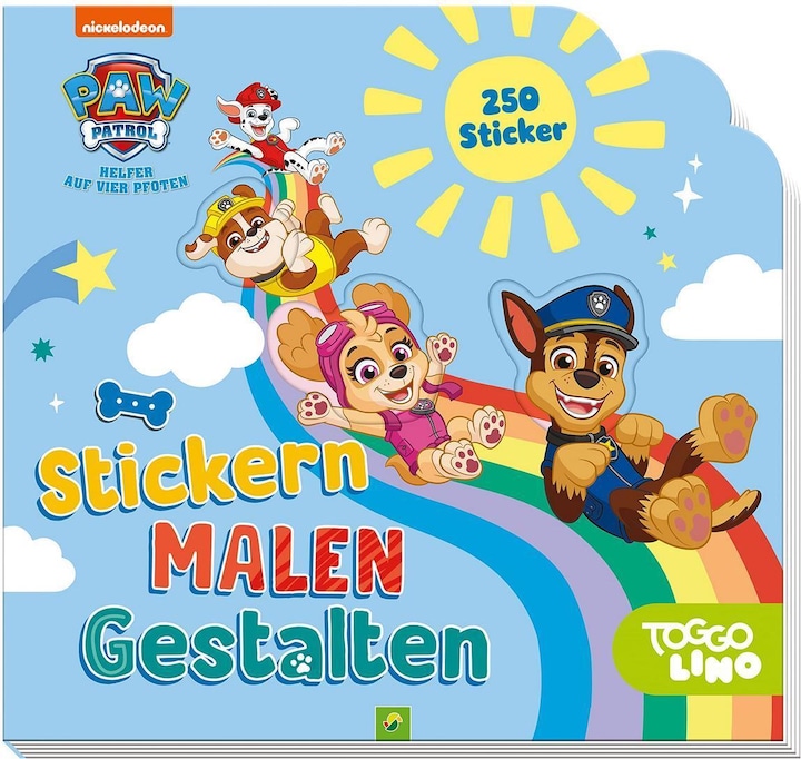 Produktbild PAW Patrol - Stickern, Malen, Gestalten (Deutsch, Schwager & Steinlein Verlag, 2021)