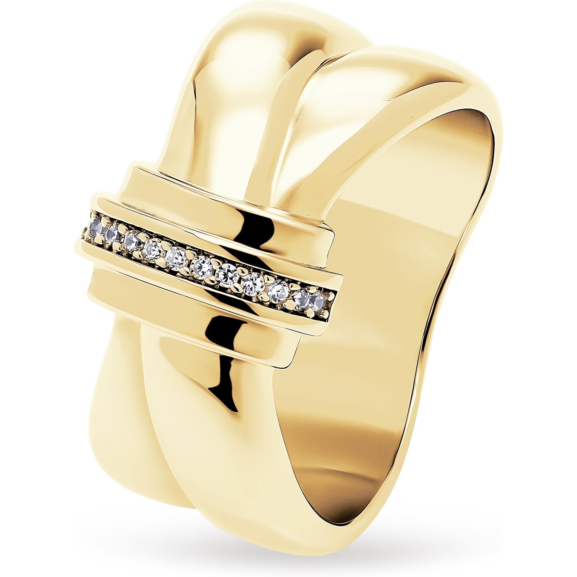 Jette, Ring, Damenring TWISTED, (51, 925 Silber)